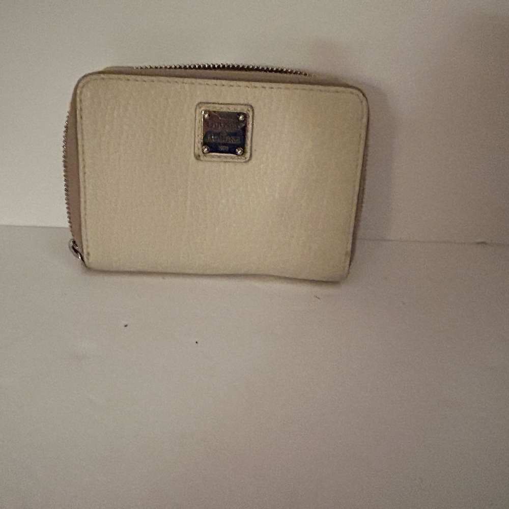 Cream Dooney and Bourke wallet
